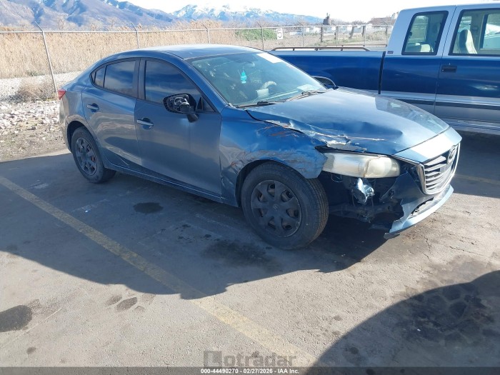 Mazda 3 2015 VIN 3MZBM1U71FM166962