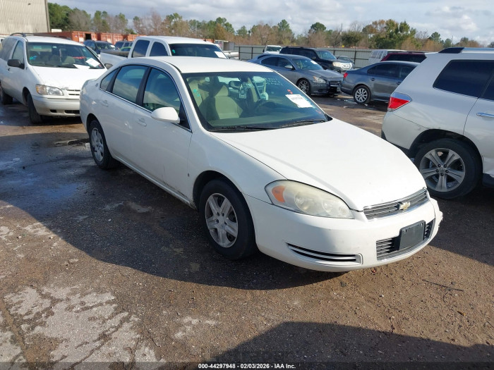 Chevrolet Impala 2008 VIN 2G1WB58K981376311