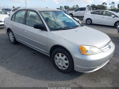 Honda Civic 2002 VIN 2HGES16512H585485