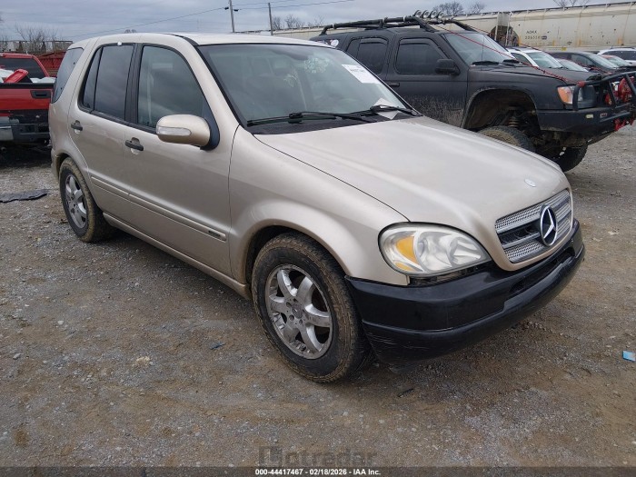 Mercedes-benz M-klasse 2003 VIN 4JGAB57E33A448112