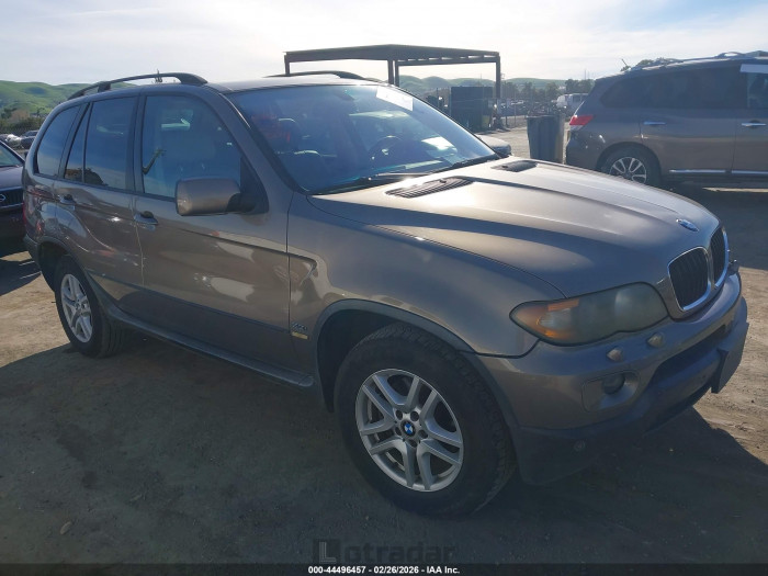 BMW X5 2006 VIN 5UXFA13526LY25256