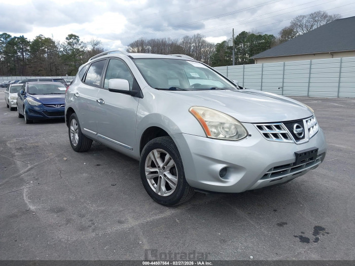Nissan Rogue 2012 VIN JN8AS5MV0CW717098