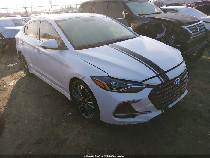 Hyundai Elantra 2018 VIN KMHD04LB7JU534799