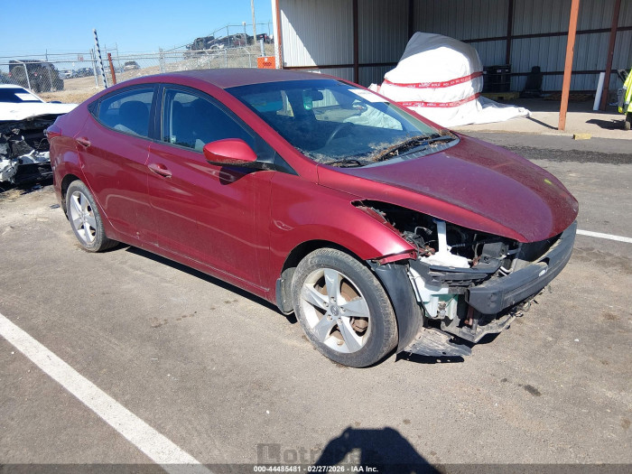 Hyundai Elantra 2013 VIN 5NPDH4AE1DH405725
