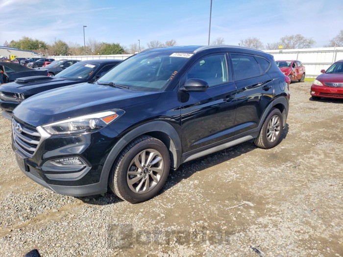 Hyundai Tucson 2018 VIN KM8J33A45JU645151