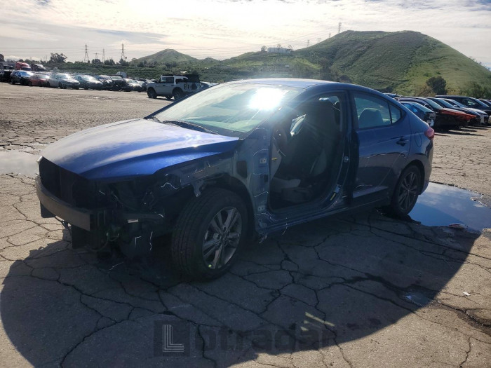 Hyundai Elantra 2017 VIN 5NPD84LF1HH040409