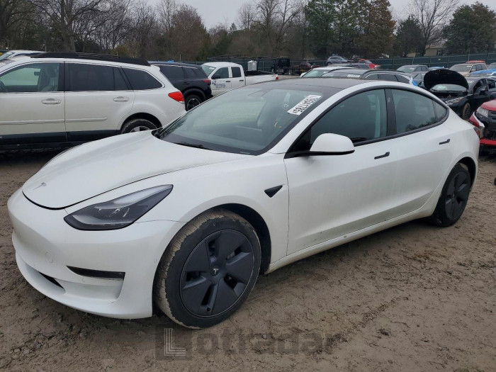 Tesla Model 3 2022 VIN 5YJ3E1EB3NF168898