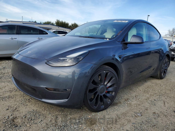 Tesla Model y 2022 VIN 7SAYGDEF4NF406538