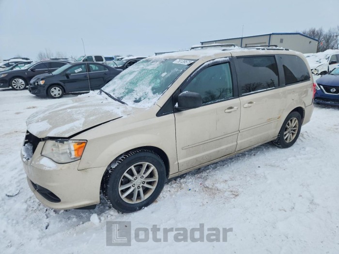 Dodge Caravan 2014 VIN 2C4RDGCG2ER376872