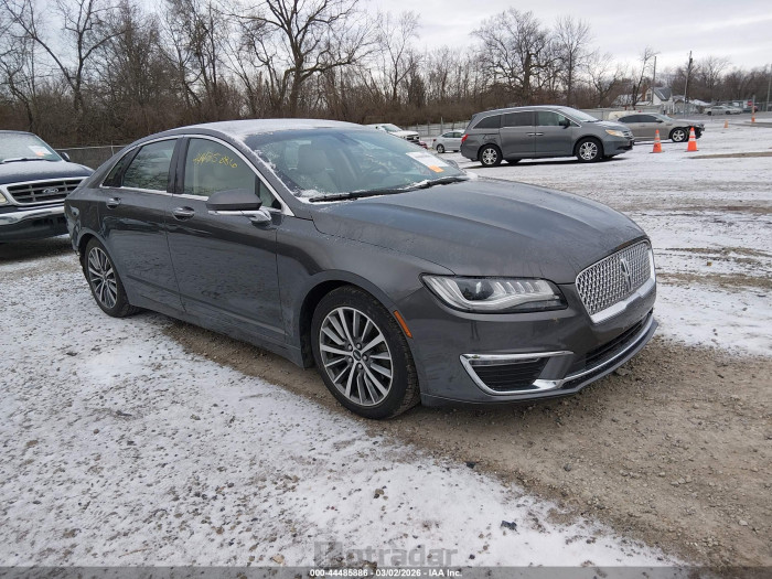 Lincoln Mkz 2017 VIN 3LN6L5C9XHR644413