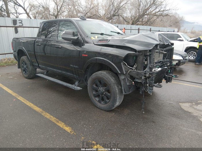 Ram 2500 2021 VIN 3C6UR5FLXMG638769