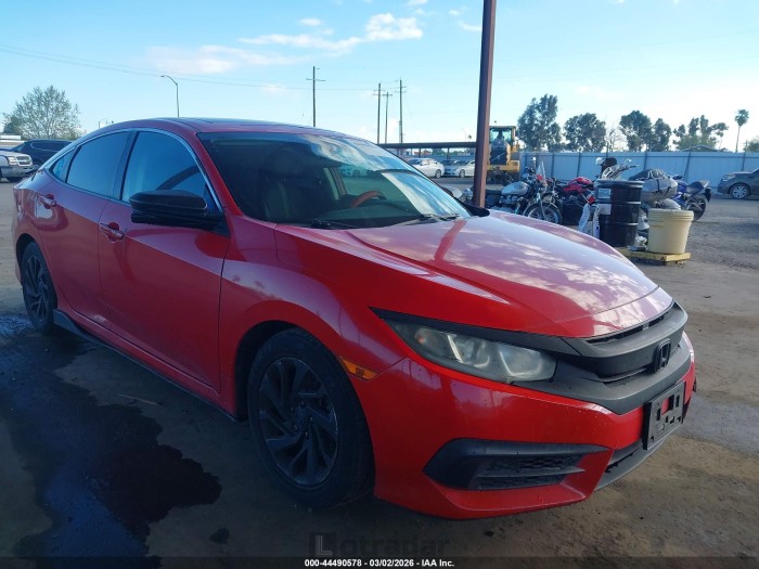 Honda Civic 2016 VIN 2HGFC2F75GH536743