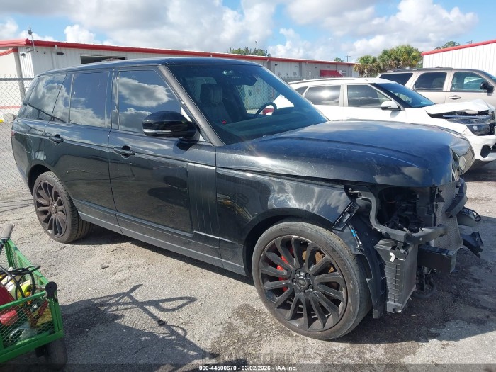Land rover RANGE ROVER 2019 VIN SALGS2RE3KA545795
