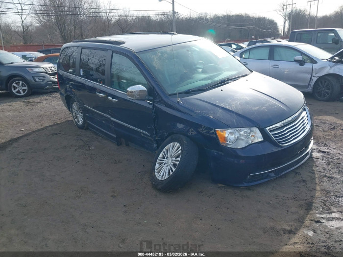 Chrysler Town & country 2015 VIN 2C4RC1CG1FR638317