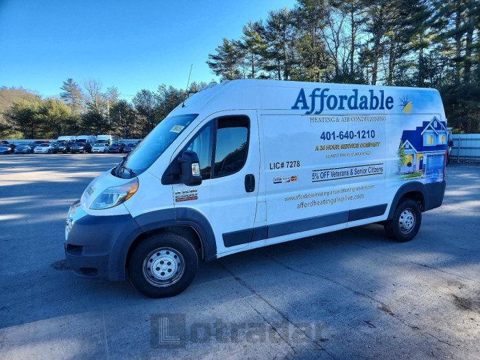 Ram Promaster 2500 2017 VIN 3C6TRVDG8HE549625