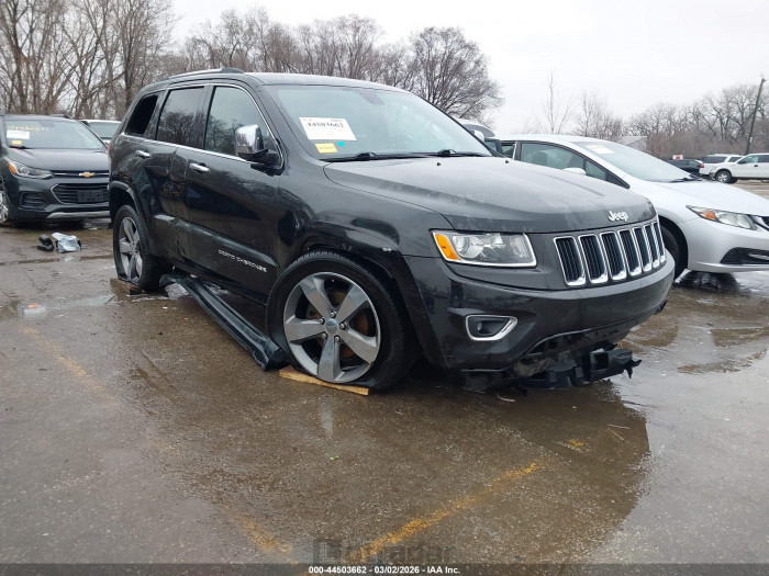 Jeep Grand cherokee 2014 VIN 1C4RJFBG5EC569062