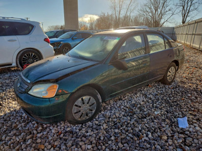 Honda Civic 2001 2HGES16531H545312