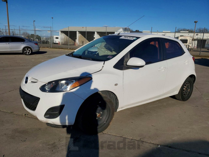 Mazda 2 2013 VIN JM1DE1KZ1D0153089