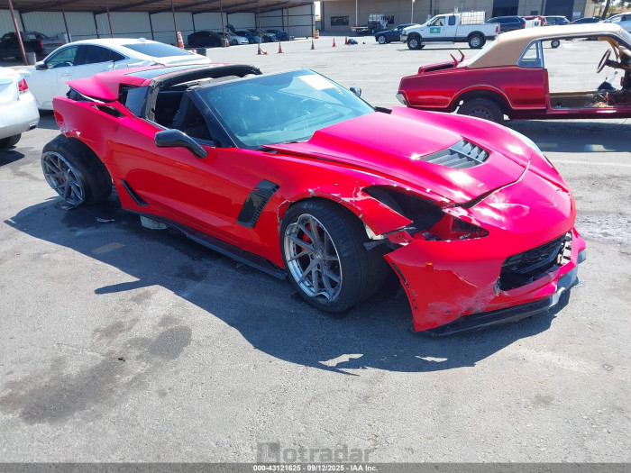 Chevrolet Corvette 2015 VIN 1G1YU2D69F5607570
