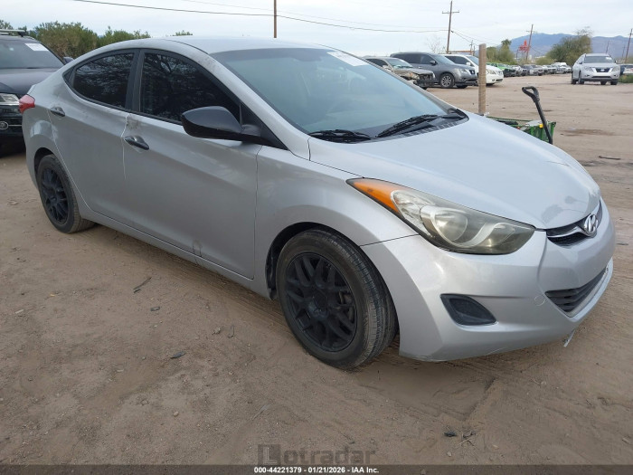 Hyundai Elantra 2013 VIN 5NPDH4AE2DH343543