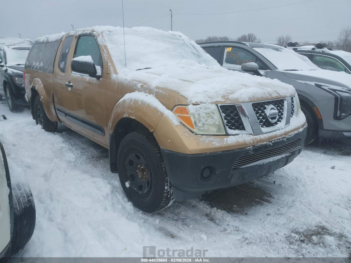 Nissan Navara (frontier) 2005 VIN 1N6BD06T65C428009