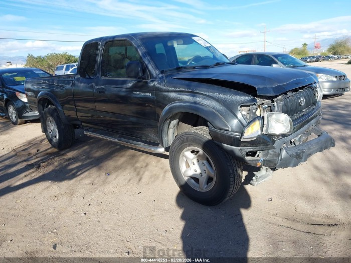 Toyota Tacoma 2001 VIN 5TESN92N51Z836329