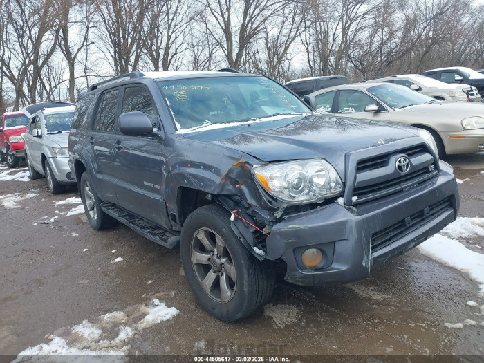 Toyota 4runner 2006 VIN JTEBT17R060058768