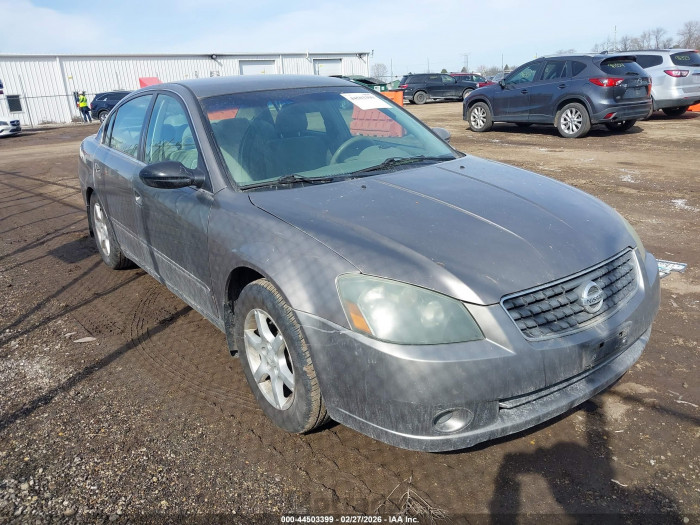 Nissan Altima 2005 VIN 1N4AL11D95C123553