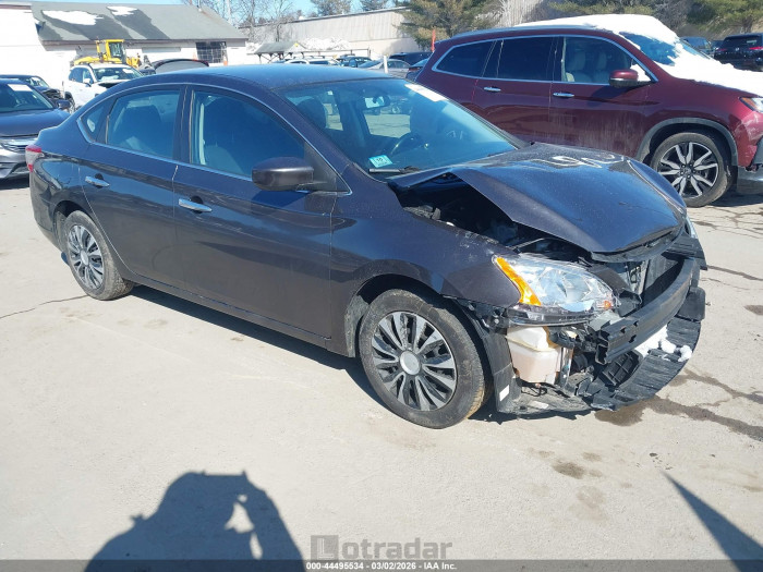 Nissan Sentra 2015 VIN 3N1AB7APXFY278327