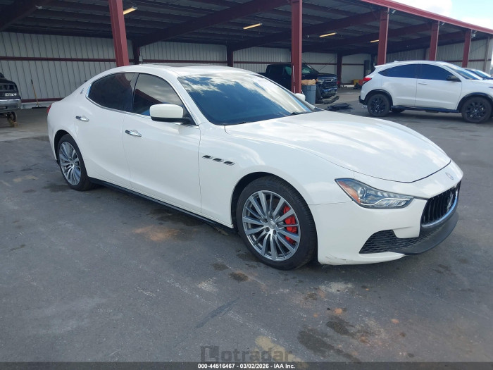 Maserati Ghibli 2015 VIN ZAM57XSA7F1146054