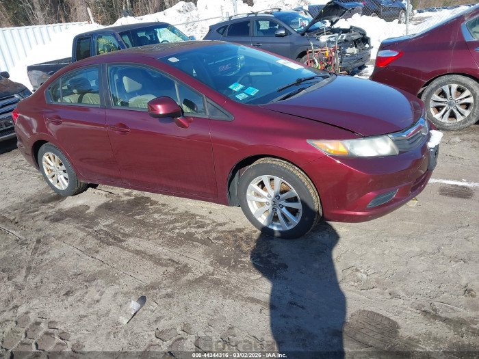 Honda Civic 2012 VIN 2HGFB2F98CH543426