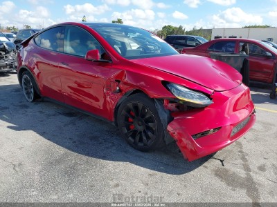 Tesla Model y 2021 VIN 5YJYGDEE8MF253665