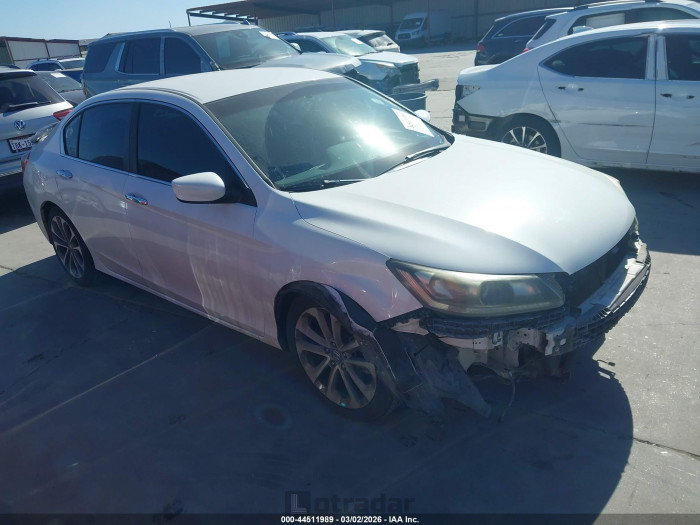 Honda Accord 2013 VIN 1HGCR2F5XDA121993