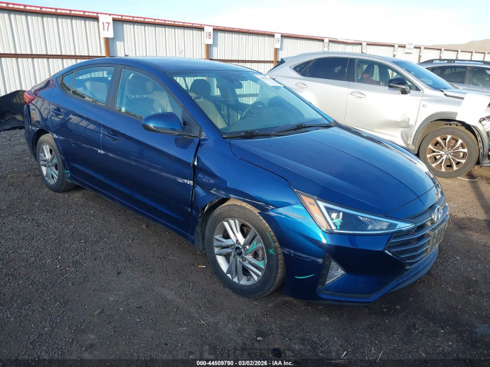 Hyundai Elantra 2020 VIN 5NPD84LF7LH563958
