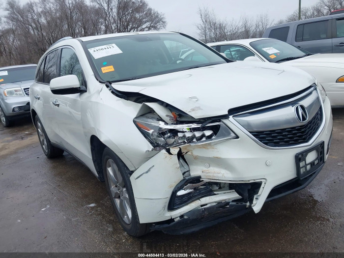 Acura Mdx 2015 VIN 5FRYD4H82FB016377