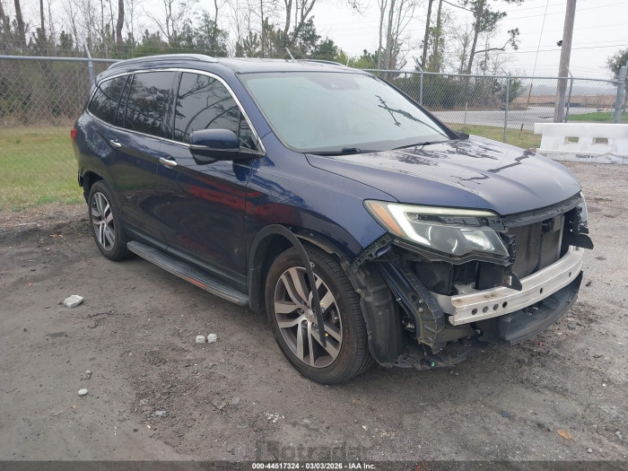 Honda Pilot 2016 VIN 5FNYF5H9XGB056766