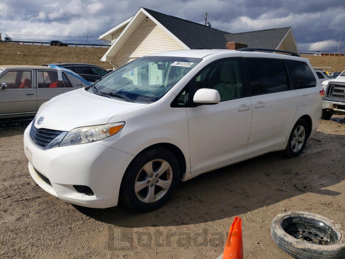 Toyota Sienna 2011 VIN 5TDKK3DC3BS078815