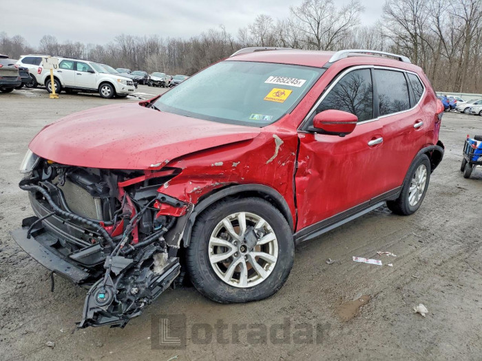 Nissan Rogue 2017 VIN JN8AT2MV0HW266807