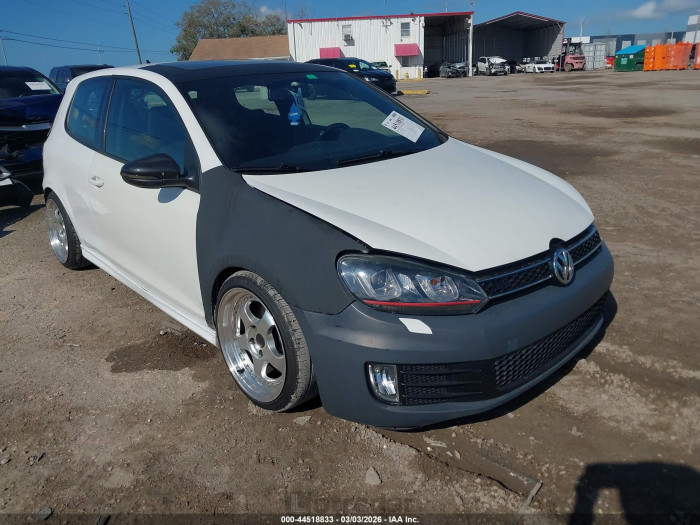Volkswagen Gti 2012 VIN WVWED7AJ6CW170066