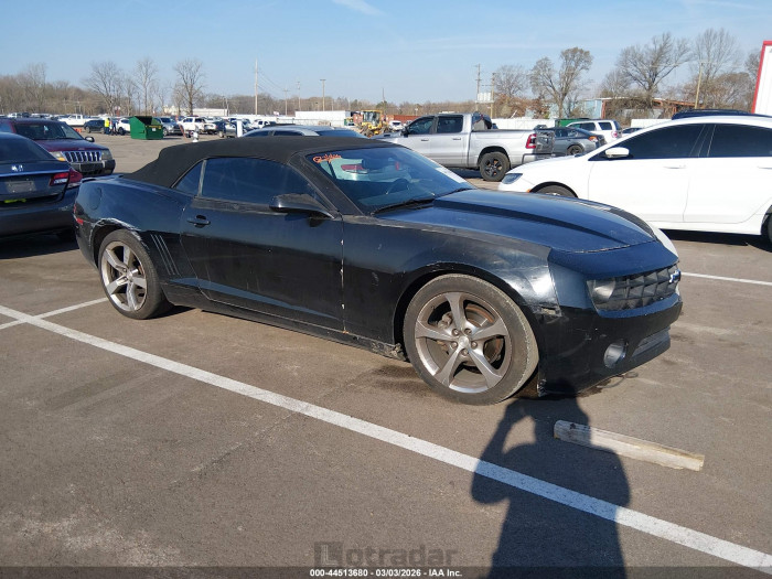 Chevrolet Camaro 2012 VIN 2G1FC3D38C9109560