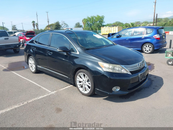 Lexus Hs 2010 VIN JTHBB1BA8A2001674