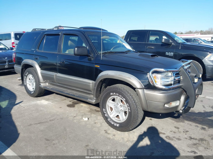 Toyota 4runner 1999 VIN JT3GN87R2X0102529