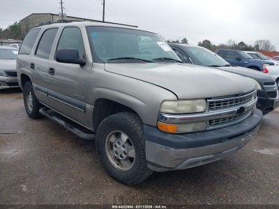 Chevrolet Tahoe 2001 VIN 1GNEC13T81R213193