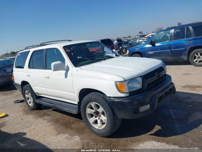 Toyota 4runner 2001 VIN JT3GN86R510206702