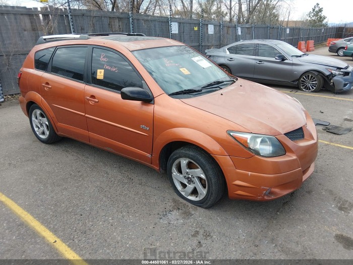 Pontiac Vibe 2004 VIN 5Y2SM62894Z405908