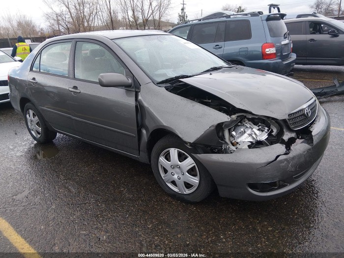 Toyota Corolla 2006 VIN 2T1BR32E86C709721