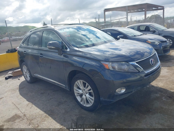 Lexus Rx 2011 VIN JTJBC1BA3B2039939