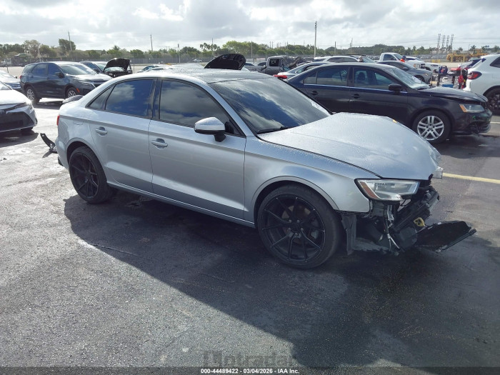 Audi A3 2018 VIN WAUAUGFF3J1091822