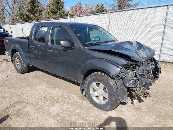 Nissan Navara (frontier) 2012 VIN 1N6AD0FV5CC416444