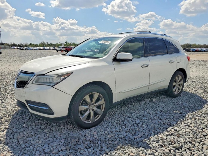 Acura  2014 VIN 5FRYD3H87EB015721